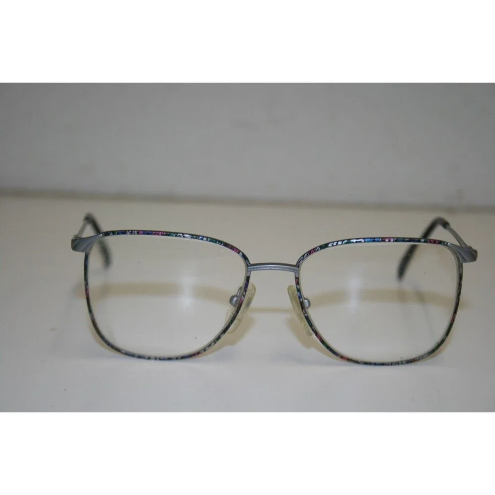 Vintage TITANIUM Colorful 54/16 135MM Giorgio Women's Eyeglasses RARE Japan